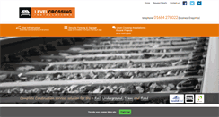 Desktop Screenshot of levelcrossinginstallations.co.uk